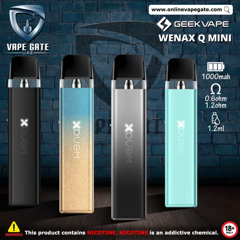 GEEKVAPE WENAX Q MINI 25W POD KIT - Gradient Grey