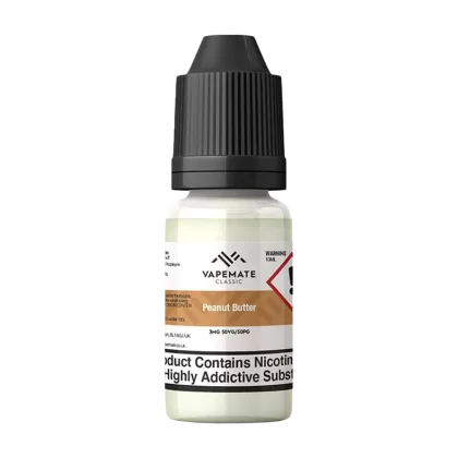 Vapemate Classic Peanut Butter 10ml - 50VG / 50PG / 3mg - Vapeshop Co