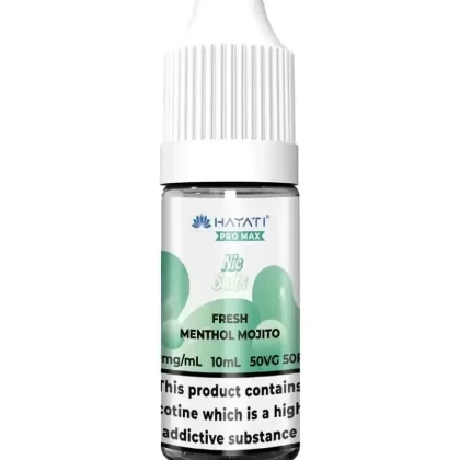 Hayati Pro Max Fresh Menthol Mojito Nic Salt Vape Juice - Vape Product, Vape Product