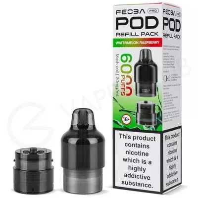 Watermelon Raspberry Feoba 6000 Pro Refill Pack