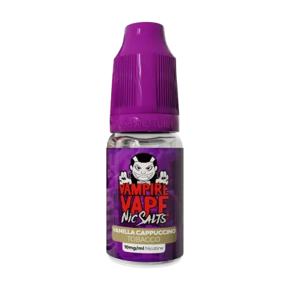 Vanilla Cappuccino Nic Salt by Vampire Vape - 10mg - Vape Product (2E7F5A)