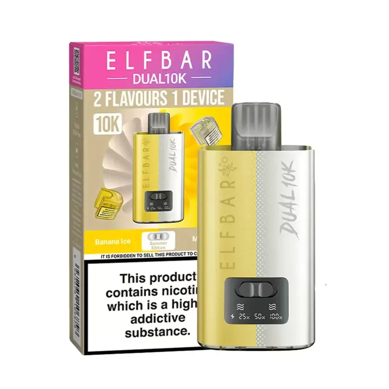 Elf Bar Dual 10K Vape Kit - Blueberry Edition - Image 2