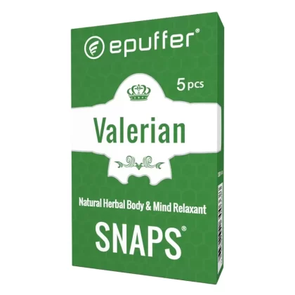 SNAPS ECIG VALERIAN NATURAL RELAXANT 5-PACK