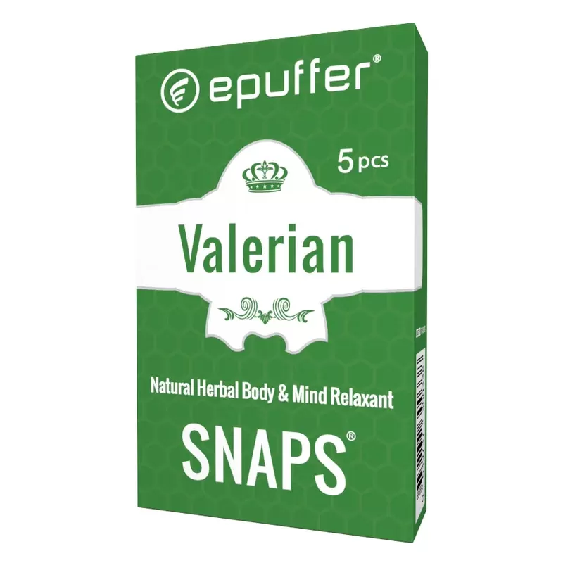 SNAPS ECIG VALERIAN NATURAL RELAXANT 5-PACK