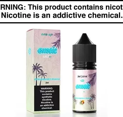 STRAWBERRY GUAVA BY ONE UP EXOTIC SALTS 30ML - Vapejuice