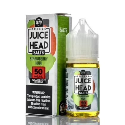Juice Head Freeze E-Liquid No Nicotine Vape Juice 100ml (Strawberry Kiwi Freeze)