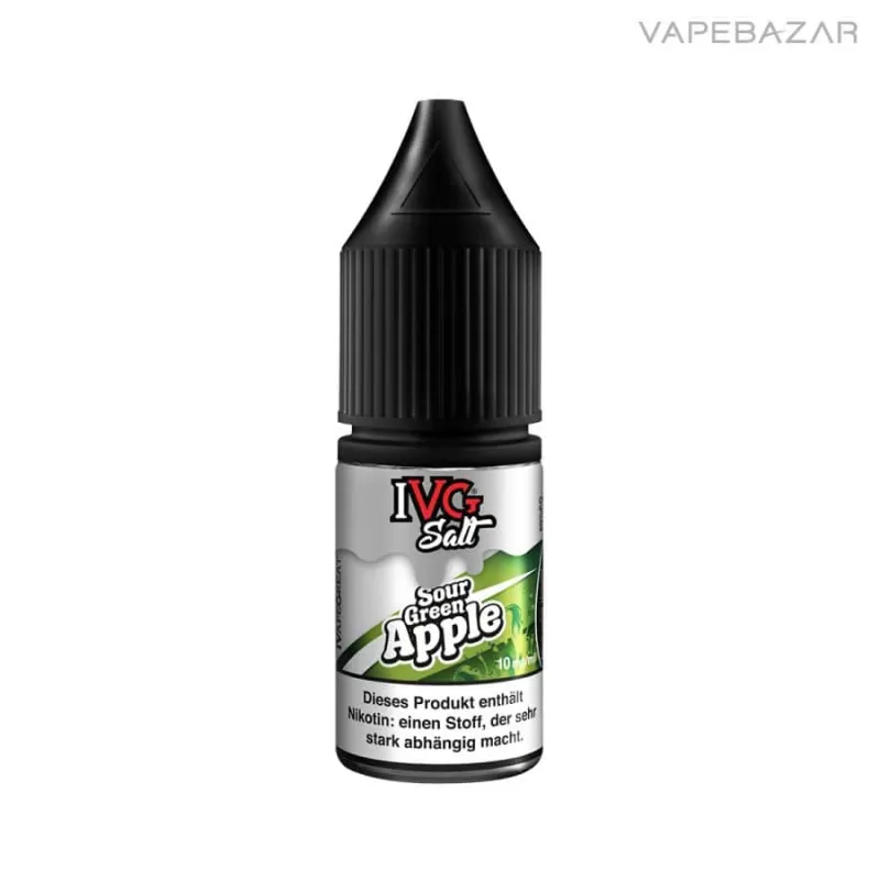 IVG Salt Liquid – Sour Green Apple - 10mg/ml, 20mg/ml - Image 3
