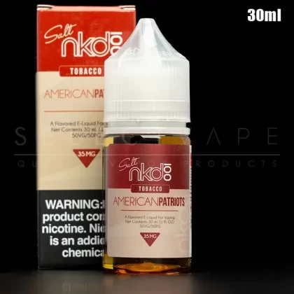 Naked NKD 100 – American Patriots Nic Salt 30ml