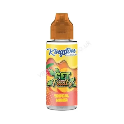 Kingston Get Fruity Tropical Mango E-Liquid Shortfill - Vapestreams Co