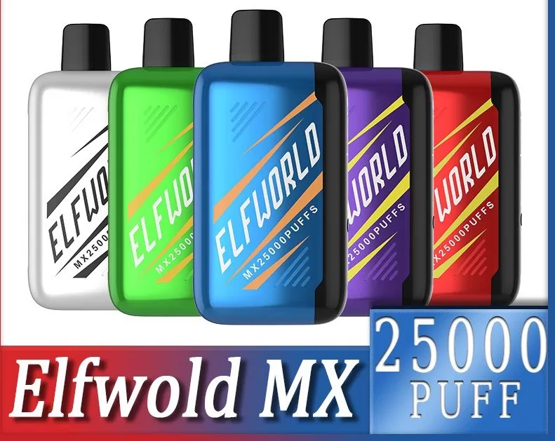 ElfWorld MX 25000 Puffs Vape - Houseofvapeindia