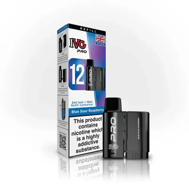 IVG Pro 12 Prefilled Pods - Blue Razz Retro - Image 3