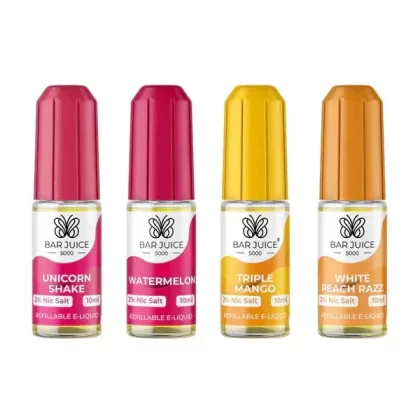 Bar Juice 5000 Nic Salt E-Liquid - Pack of 10 - Fizzy Cherry / 20mg
