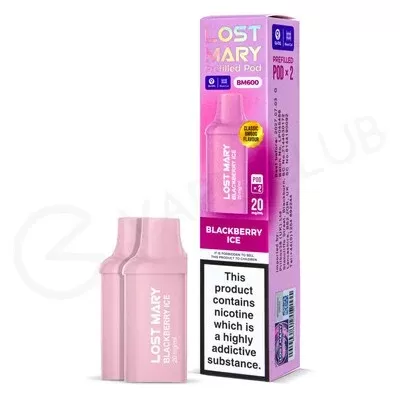 Blackberry Ice Lost Mary BM600 Prefilled Pods - Ecigpremium