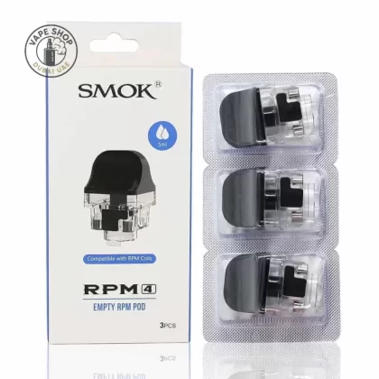 SMOK RPM 4 Empty Pod Cartridge in Dubai - RPM 4 LP2 POD, RPM 4 RPM POD (EFE524)