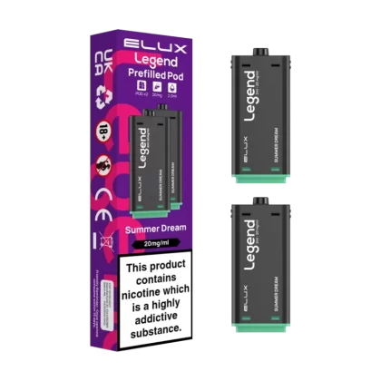 Summer Dream Elux Legend 1500 Pods - Vapeshop Co