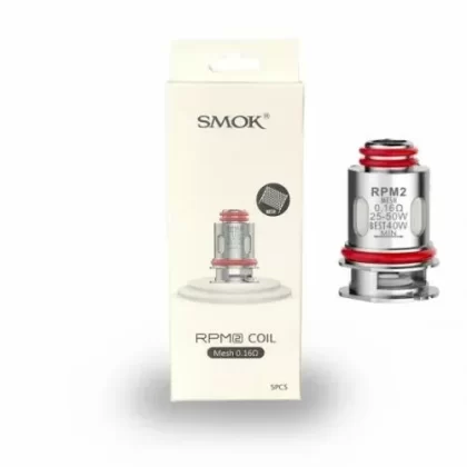 Smok RPM 2 Coils - Resistance#0.16ohm Meshed 25-50w>0.6ohm DC MTL 12-25w