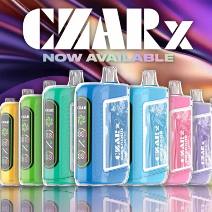 CZAR CX15000 CX15K Disposable Device – 15000 Puffs - Berry Rainbow