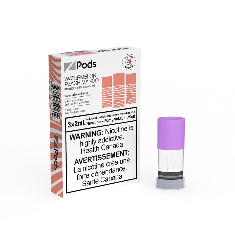 ZPODS WATERMELON PEACH MANGO