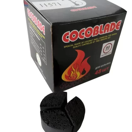 Coco Blade Real coconut charcoal 48 pcs - Vapeys Co Nz
