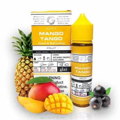 Juicy Mango Tango 60ml Buy Glas Vapor E-Liquid Online