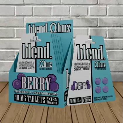 Blend Pseudo + 7-Hydroxy Tablets 40mg Bulk Case