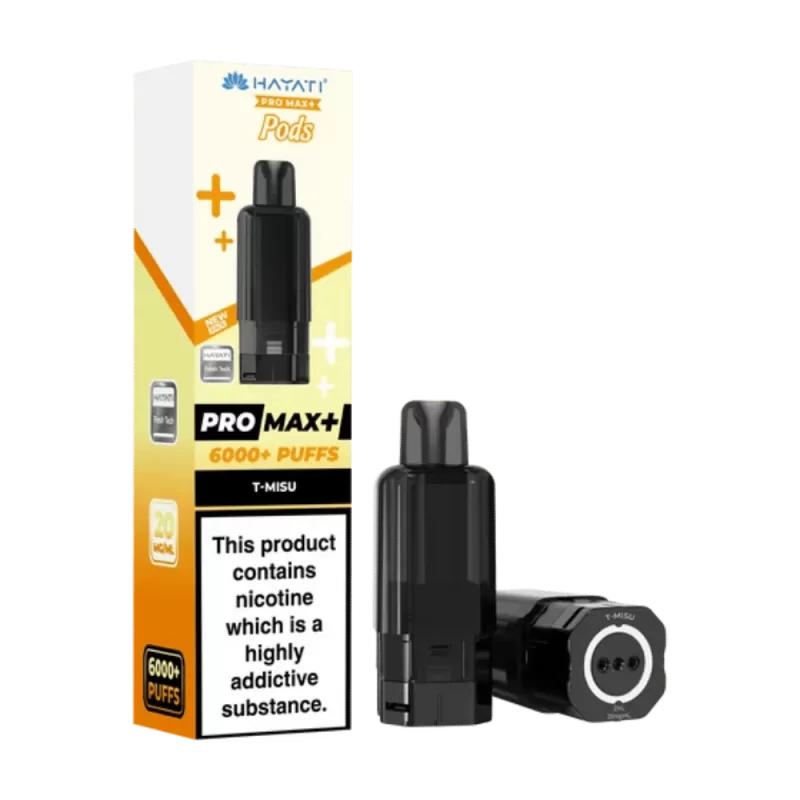 Hayati Pro Max Plus 6000 Prefilled Pod T-Misu - 20mg