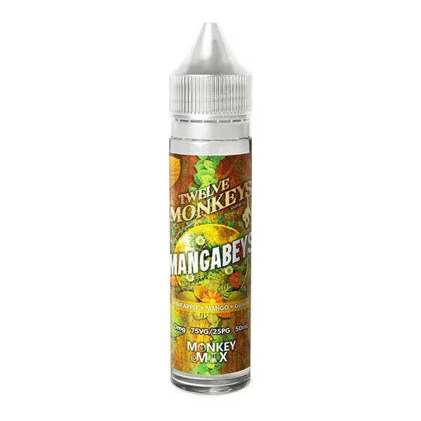 Twelve Monkeys Mangabeys 50ML Shortfill