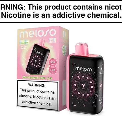 GEEK BAR MELOSO BAR 30K DISPOSABLE VAPE – 30,000 PUFFS - Vapejuice