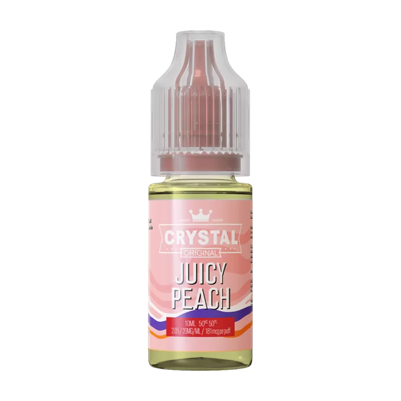 Juicy Peach Nic Salt by SKE Crystal 10ml - 10mg - Vape Product (B2C4F1) - Image 2