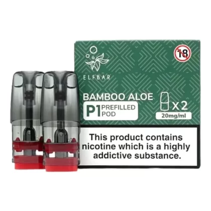 Elf Bar Mate P1 Bamboo Aloe Pods (2 Pack) - Ecigpremium