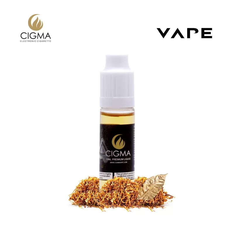 Cigma e-Liquid – Gold Tobacco 12mg 10ml Bottle | Cigee