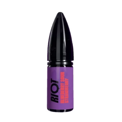 Blueberry Sour Strawberry Nic Salt E-Liquid Riot X by Riot Squad (10ml) - 5mg