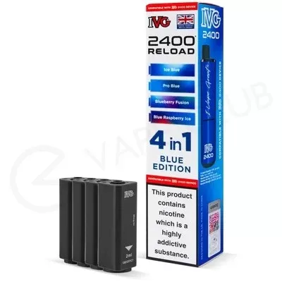 Blue Edition IVG 2400 Prefilled Pods