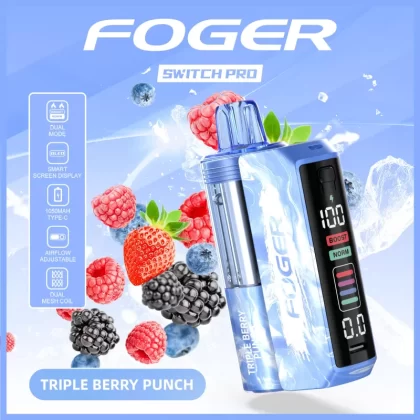Triple Berry Punch – Foger Switch Pro Kit | 30K Puffs