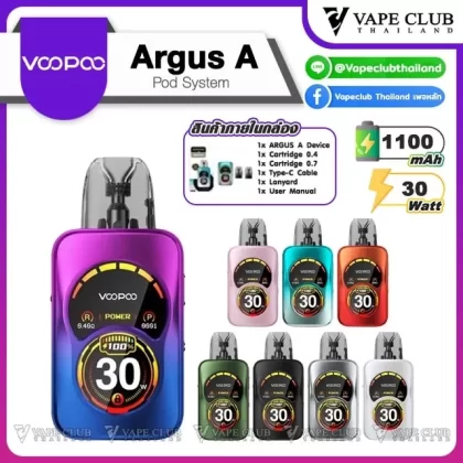 Voopoo Argus A Pod System - Azure Blue, Crystal Pink