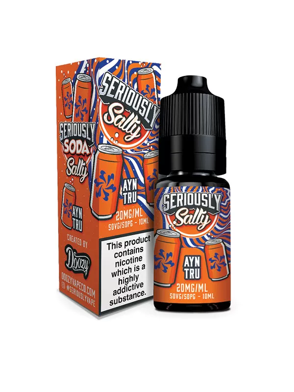 Seriously Salty SODA Ayn Tru Nic Salt E-Liquid - 10mg