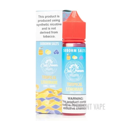 Tropical Lemonade Sub-Ohm Salt – Cali Grown E-Liquid – 60mL
