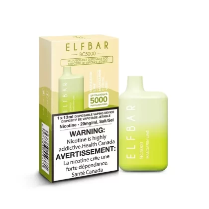 ELF BAR BC5000 Disposable Vape – Mandarin Lime - Ecigpremium