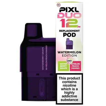 Pixl Duo 12 Replacement Pod Watermelon Edition - Vape Store