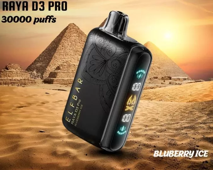 ELF Bar Raya D3 Pro Disposable Pod Device (30K Puffs) - Peach Ice / 50 mg - Image 3