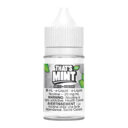 That's Mint Salt-Nic E-Liquid - Pure Ice 30ml - 20mg/ml