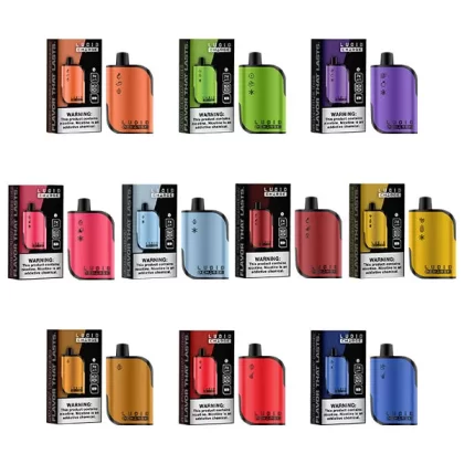 Lucid Charge Disposable 7000 Puffs 14mL 50mg *** - Kiwi Berry Ice
