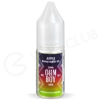 Apple Blackcurrant Ice Nic Salt E-Liquid by Ohm Boy SLT - Ecigpremium