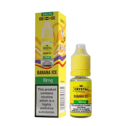 SKE Crystal Banana Ice Nic Salt E-liquid - Vapestreams Co