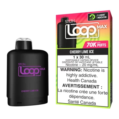 STLTH Loop Max E-Liquid Pod Pack - Cherry Lime Ice - 20mg/ml