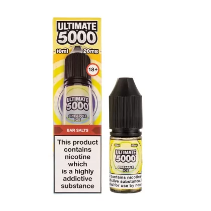 Pineapple Ice Nic Salt E-Liquid by Ultimate 5000 Bar Salt