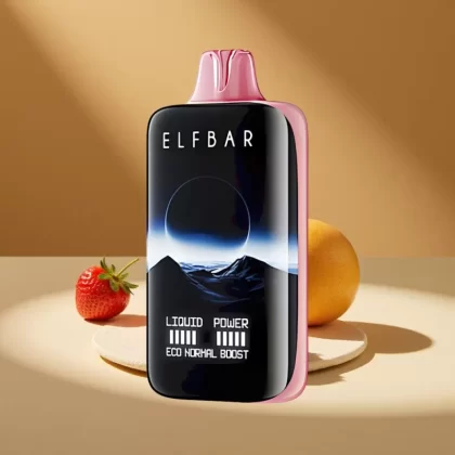 Elfbar Moonnight 40000 Puffs Strawberry Mango – 22mL E-Liquid, 1000mAh Rechargeable, Mesh Coil