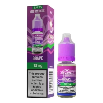 Grape Nic Salt E-Liquid Original Series by SKE Crystal (10ml) - 10mg