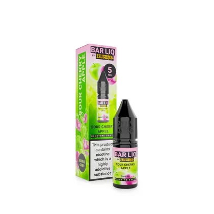 Zeus Juice Bar Liq Sour Cherry Apple Nic Salt E-Liquid 10ml - 10mg