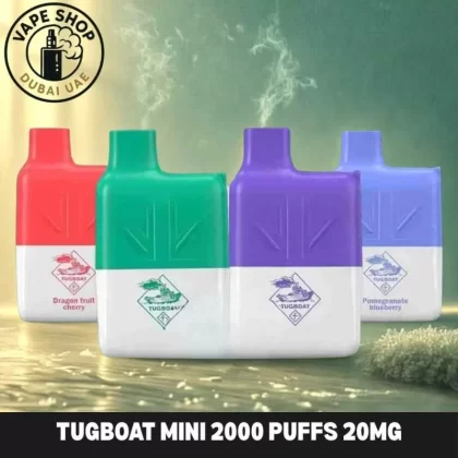 Tugboat Mini 2000 Puffs 20MG Nicotine Non-Rechargeable - Vape Product, Vape Product